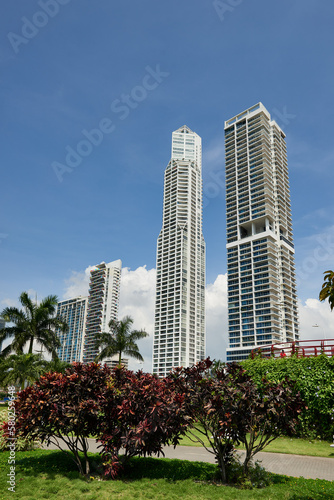 Skyscrapers in the Panama City, Panama, Central America. © Juanma