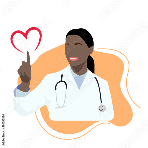 doctor with heart