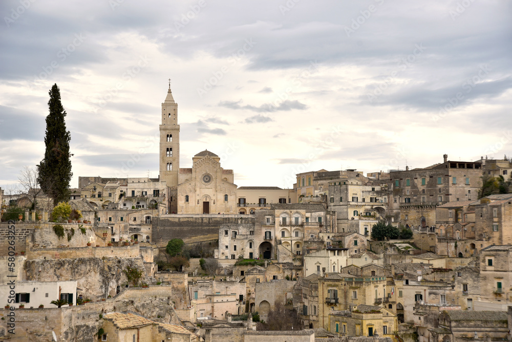 The town of Matera (Unesco Heritage) and its famous 