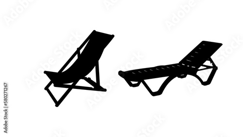 deck chair silhouette