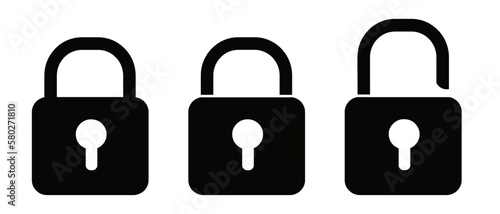  lock icon set