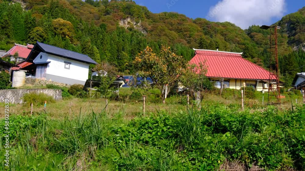 土蔵と農家 土蔵と農家