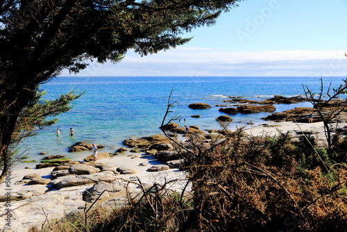 Plage de Kermyl, Beg-Meil à Fouesnant-les-Glénan en Bretagne