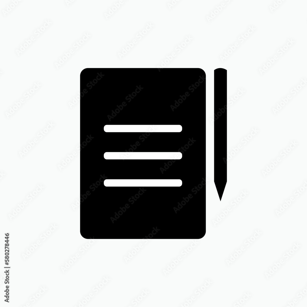Notice Illustration. Reminder Symbol - Vector. Notice Illustration. Reminder Symbol - Vector.