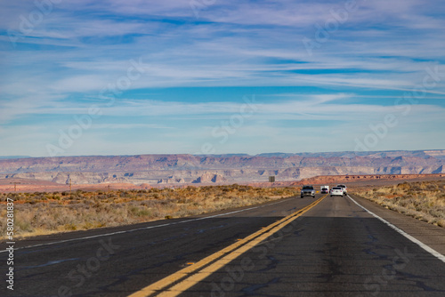 Arizona U.S. Route 89 and Grand Canyon Landscape