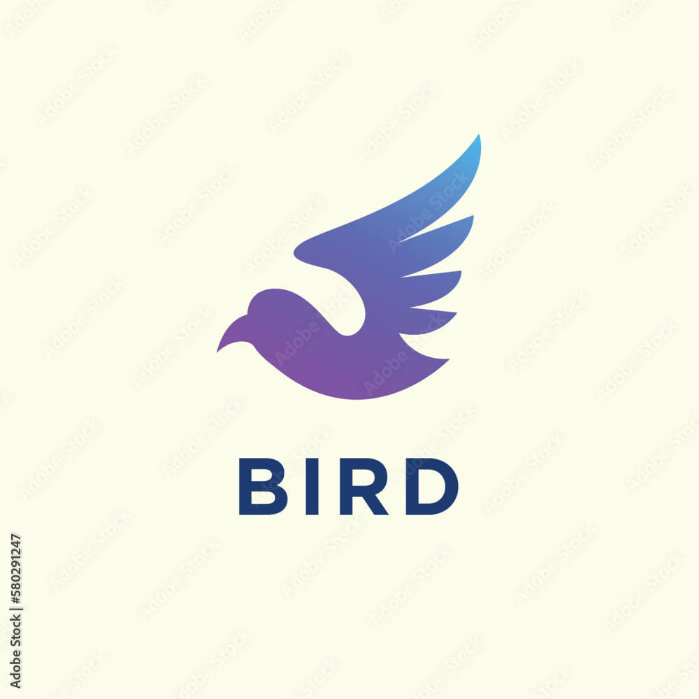 Obraz premium Bird Logo Design 