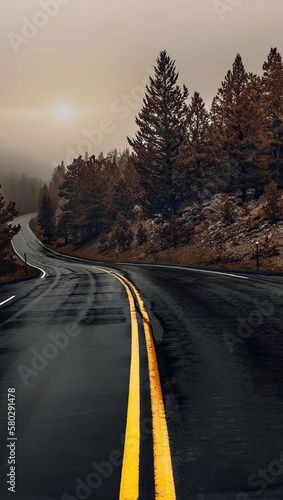 Road alone