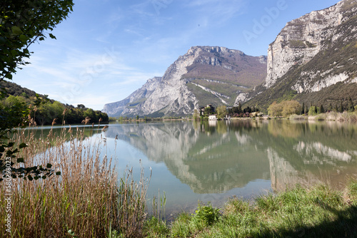 Madruzzo, Trento. Lago di Toblino photo