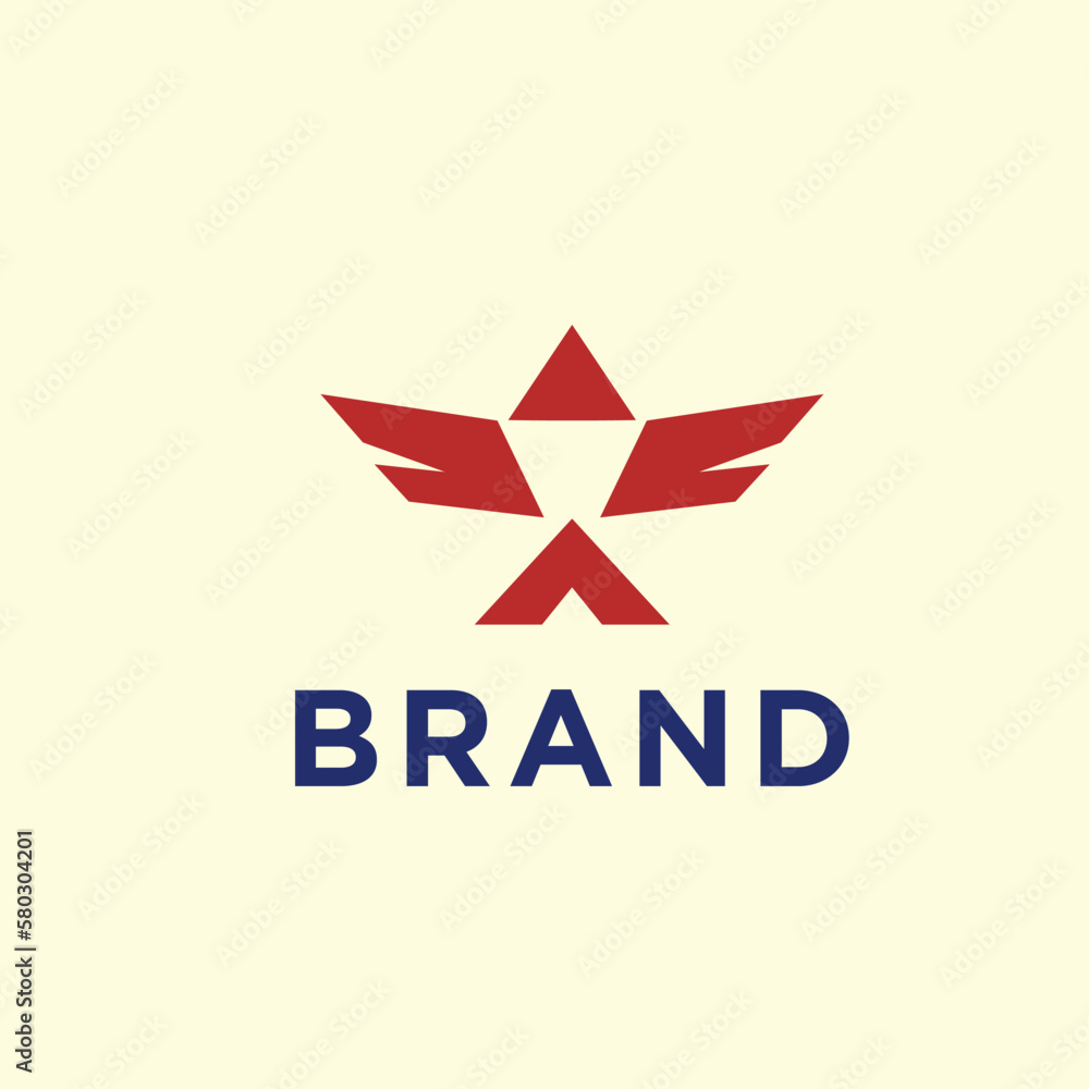 Obraz premium Bird logo design vector template 