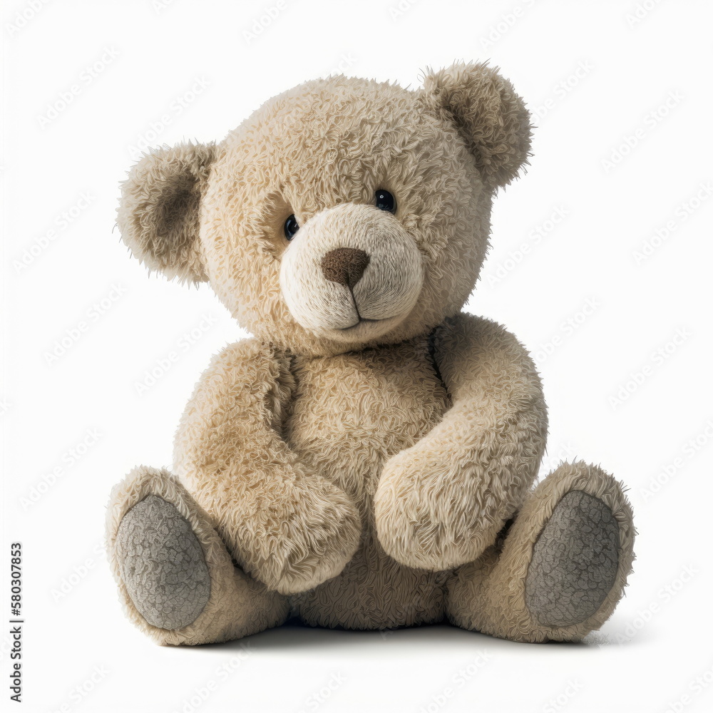 Obraz premium teddy bear on white background