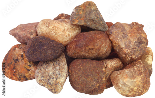 Pile of Stones as building material