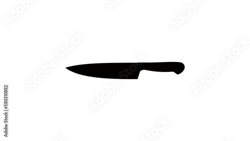 kitchen knife silhouette