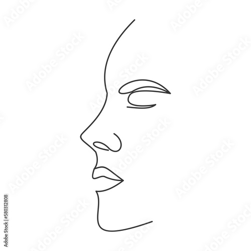 Konstfotografi Woman Line Art