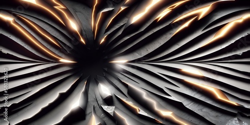 Wallpaper Mural Digital painting in 3d liquid grey marble neon tone. Ai generative technology, kiakiaa style. vr ready. abstract background, 3d illusrtation Torontodigital.ca