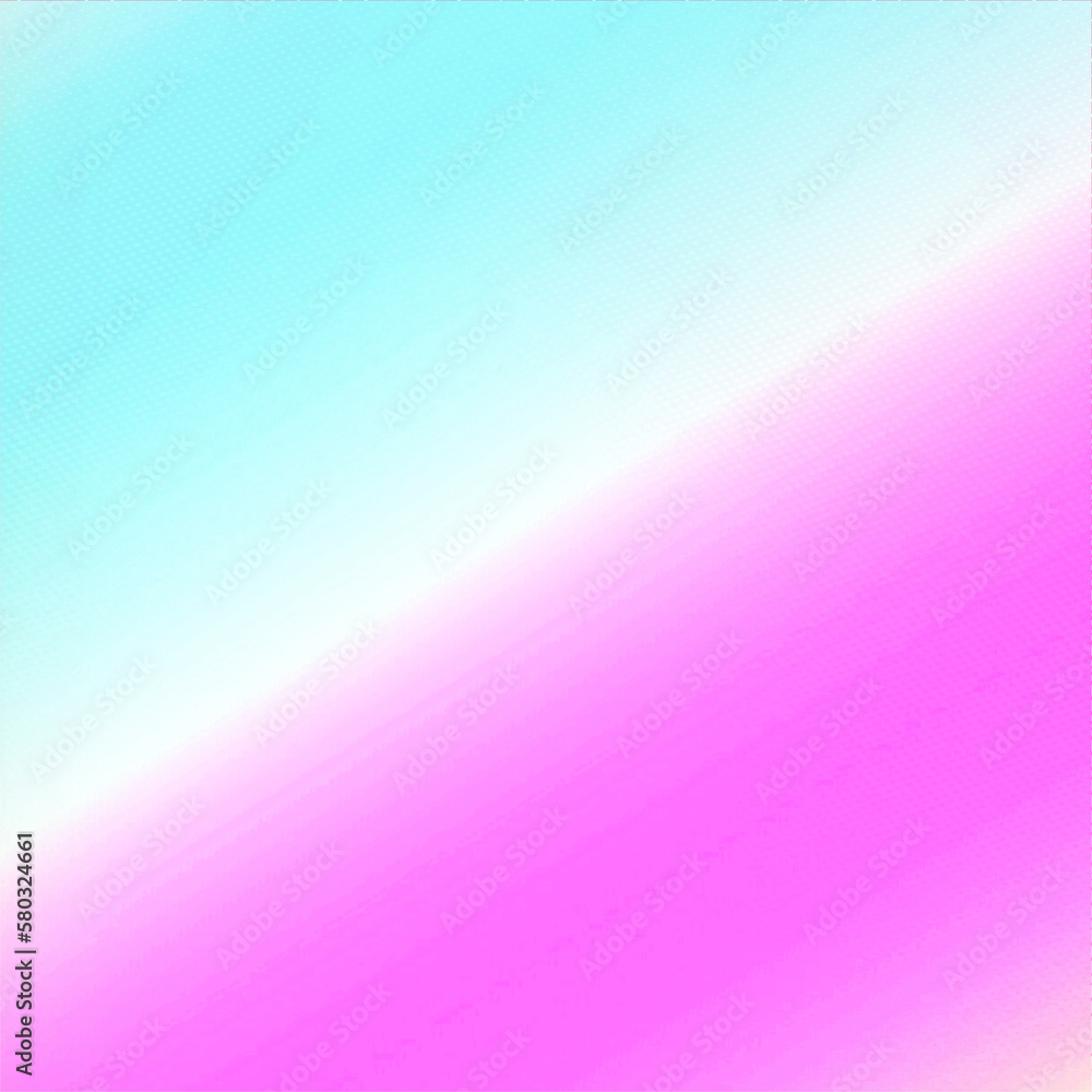 Smooth Pink and Blue gradient square background, Elegant abstract texture design. Best suitable for your Ad, poster, banner, and various graphic design works