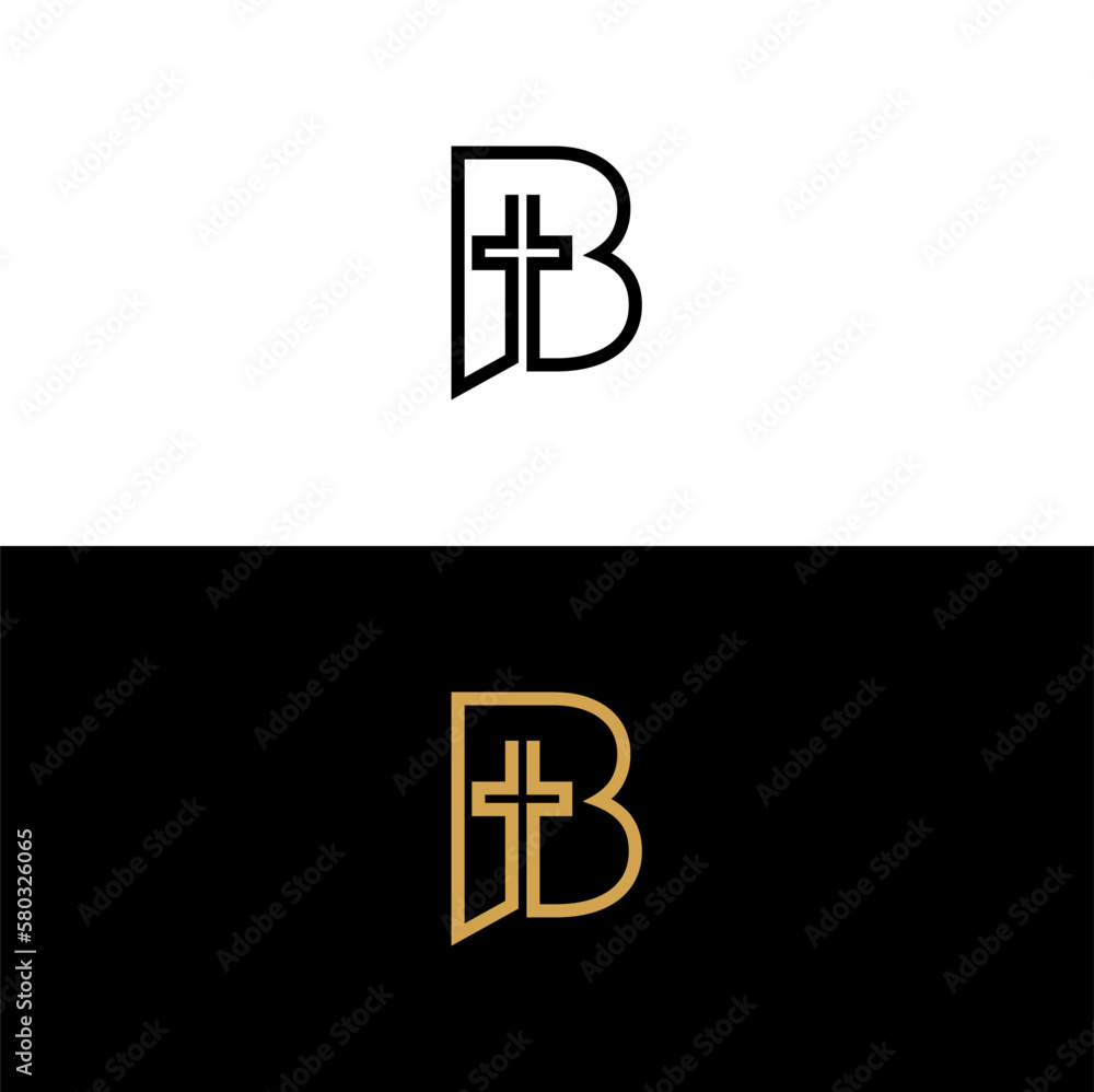 Fototapeta premium Logo B CHURCH