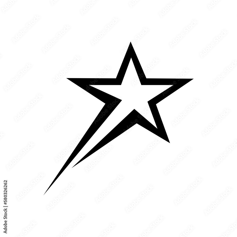 Obraz premium Star symbol icon