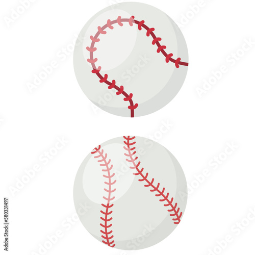 Vector cartoon sports balls. The concept of sports, hobbies and competitions. A useful activity. A bright element for your design.
