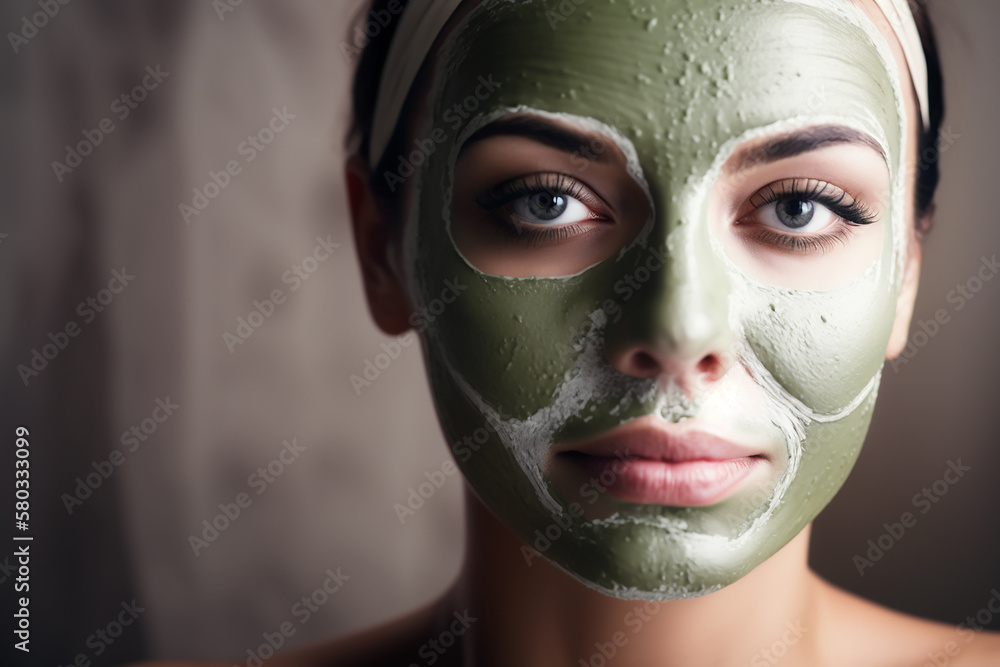mascara facial em spa de beleza mascara facial em spa de beleza