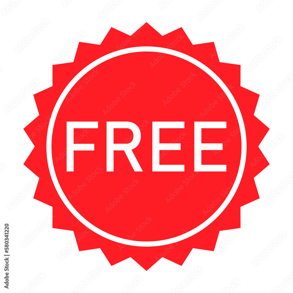 Free web button sign, promotion design label icon, gratis business vector illustration Free web button sign, promotion design label icon, gratis business vector illustration