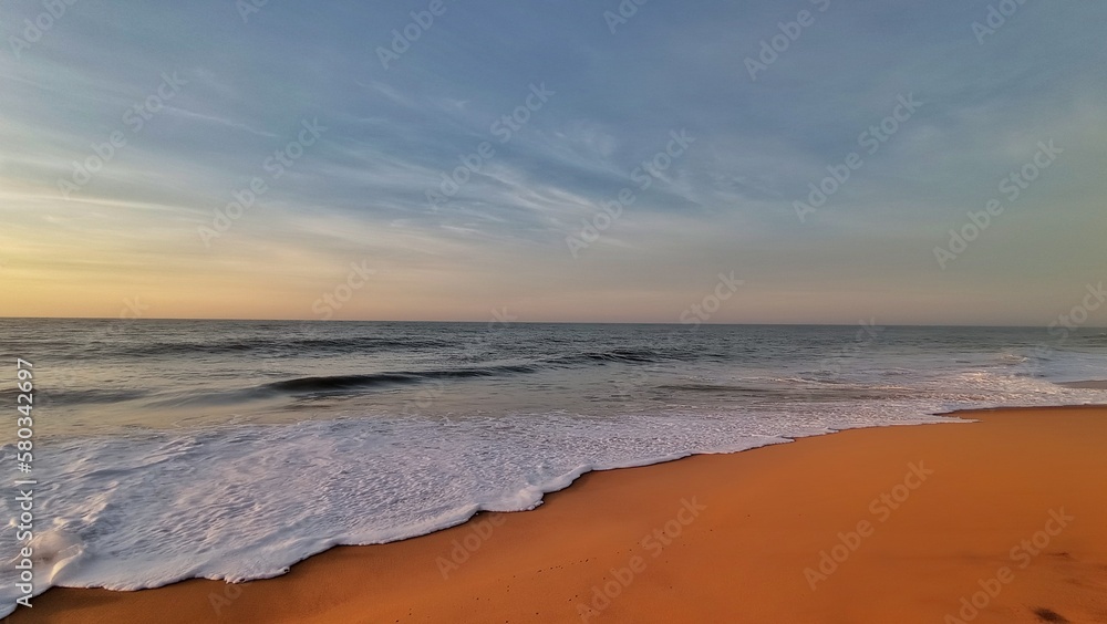 sunrise on the beach - Nascer do sol na praia