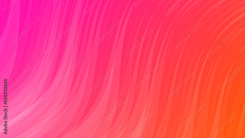 Modern colorful gradient background with wave lines Modern colorful gradient background with wave lines