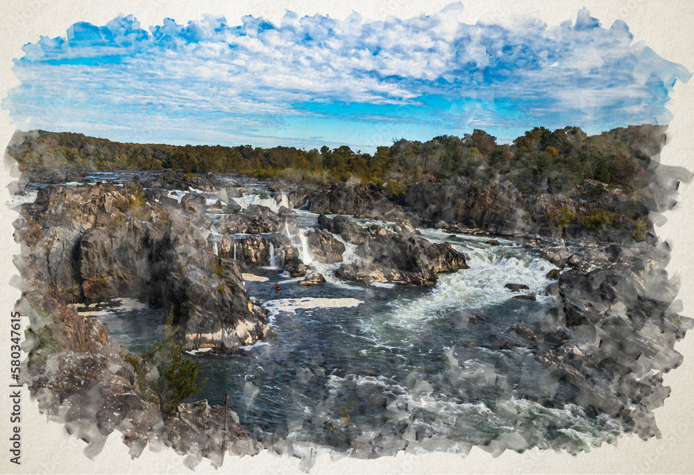 Great Falls on the Potomac Rvier