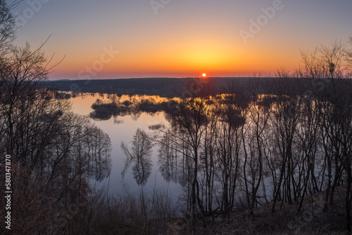 sunrise over the river © Александр Арендарь