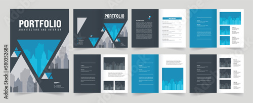 Portfolio Design Architecture Portfolio Template