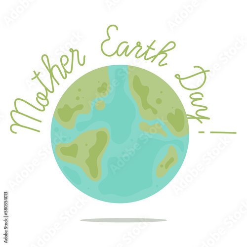 Happy Earth Day Banner. Illustration of a happy earth day banner, for environment safety celebration.
