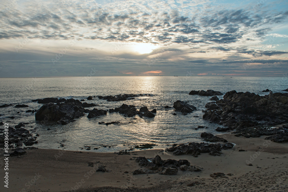 Sunset on Portugal's Atlantic coast