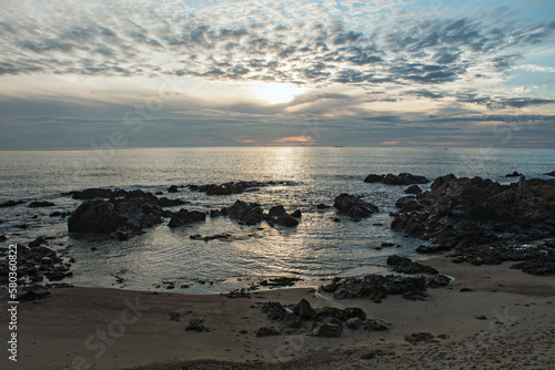 Sunset on Portugal's Atlantic coast