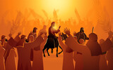 Jesus comes to Jerusalem as King, Palm Sundays feast day