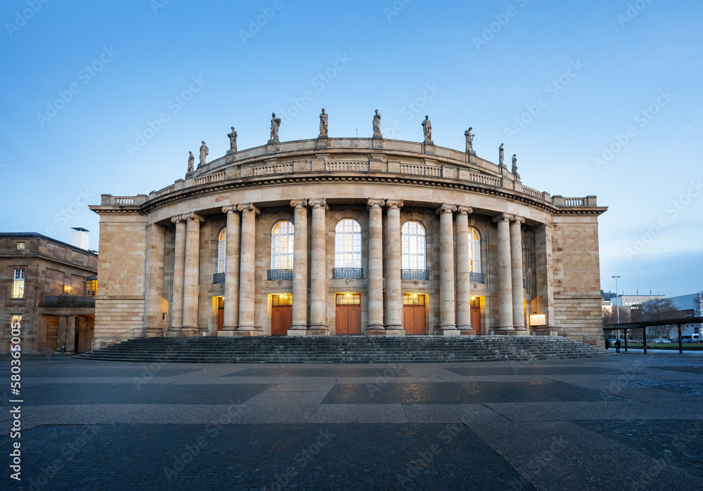 Stuttgart Opera House (Staatstheater) Facade - Stuttgart, Germany