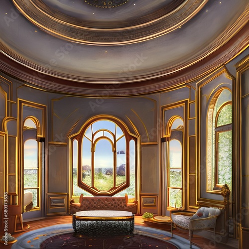 Upstairs are the bedrooms and a playroom 3_SwinIRGenerative AI