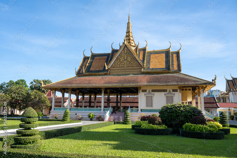 Palais royal de Phnom Penh, Cambodge
