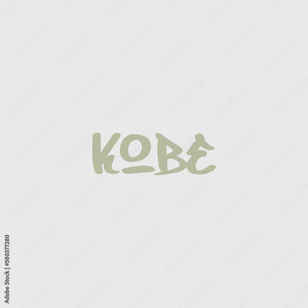 KOBE CITY vector typography, one of the cities in Japan, T-shirt design KOBE CITY vector typography, one of the cities in Japan, T-shirt design