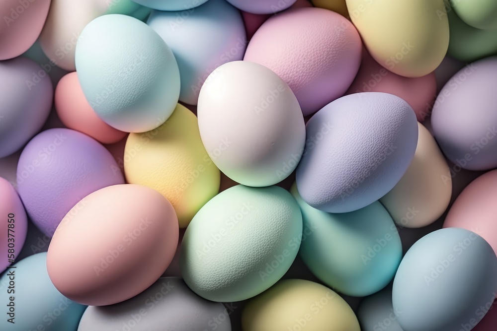 easter eggs background, generative ai easter eggs background, generative ai