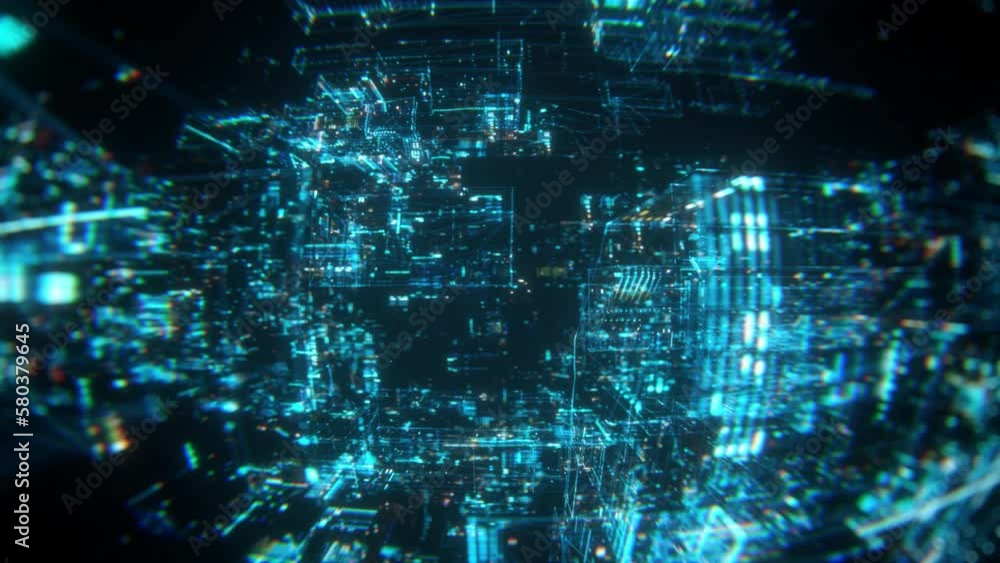 abstract tech background Stock Video | Adobe Stock