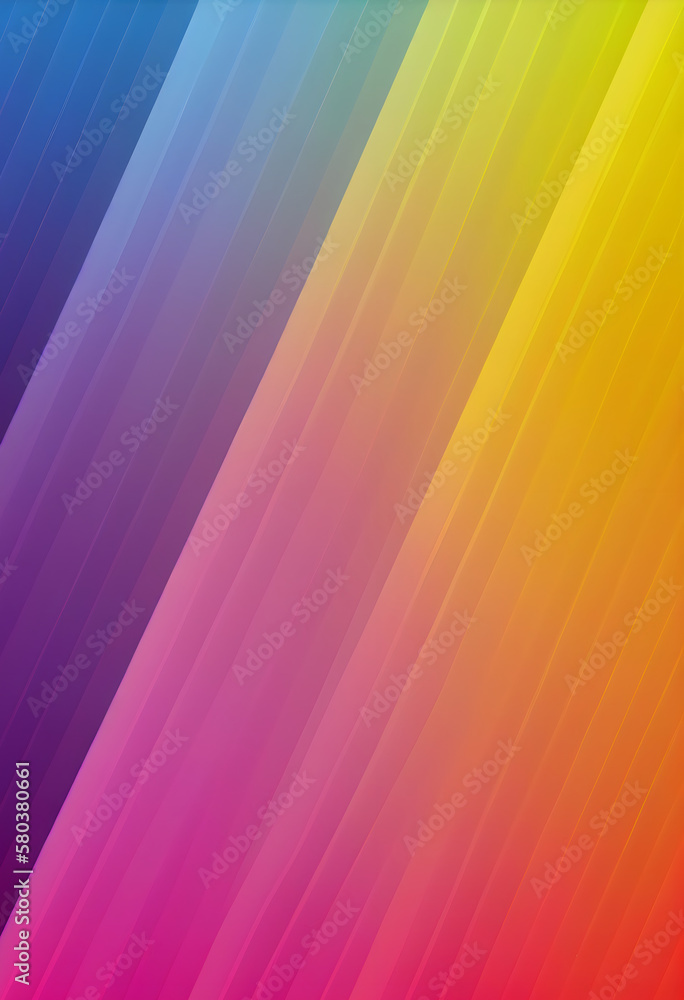 Obraz premium Gradient colors background, multicolor illustration. Generative AI