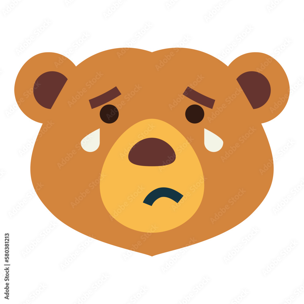 bear flat icon style bear flat icon style