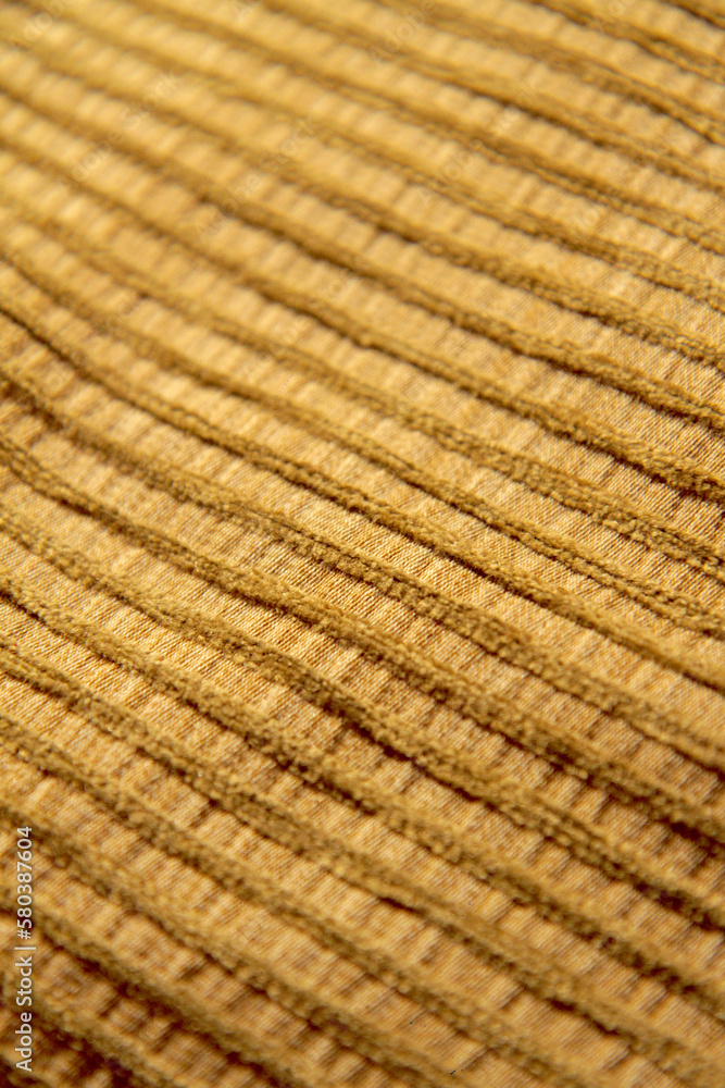 Gold Fabric Swatch Textured Lines Material Gold Fabric Swatch Textured Lines Material