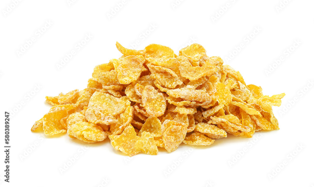 Cornflakes isolated on transparent background. PNG Cornflakes isolated on transparent background. PNG