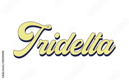 Tridelta typography