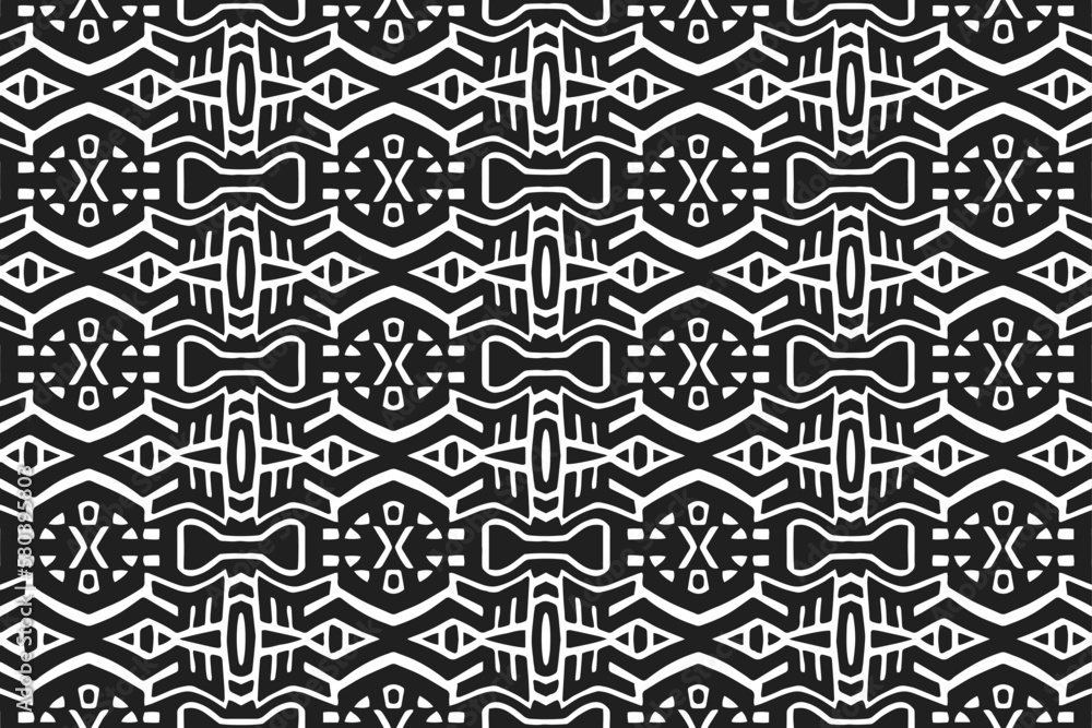 Decorative geometric background made in ethnic style. Aztec, Peruvian, Mexican textile print. Perfect for website background, wrapping paper and fabric design. Decorative geometric background made in ethnic style. Aztec, Peruvian, Mexican textile print. Perfect for website background, wrapping paper and fabric design.