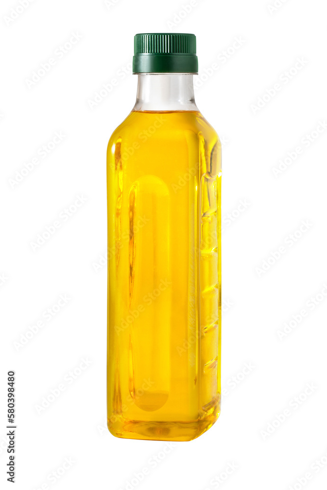 oil plastic bottle isolated oil plastic bottle isolated