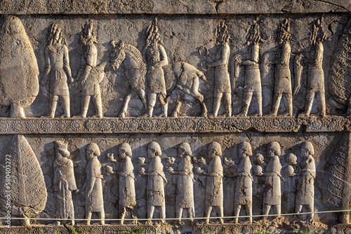 The Northern Stairway of Apadana, Persepolis, Iran