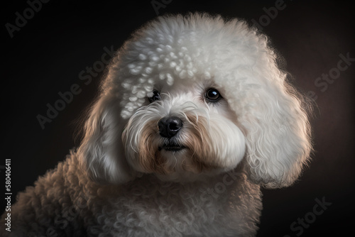 Capturing the Charm of Bichon Frise: A Studio Photoshoot for Your Furry Companion © ThePixelCraft
