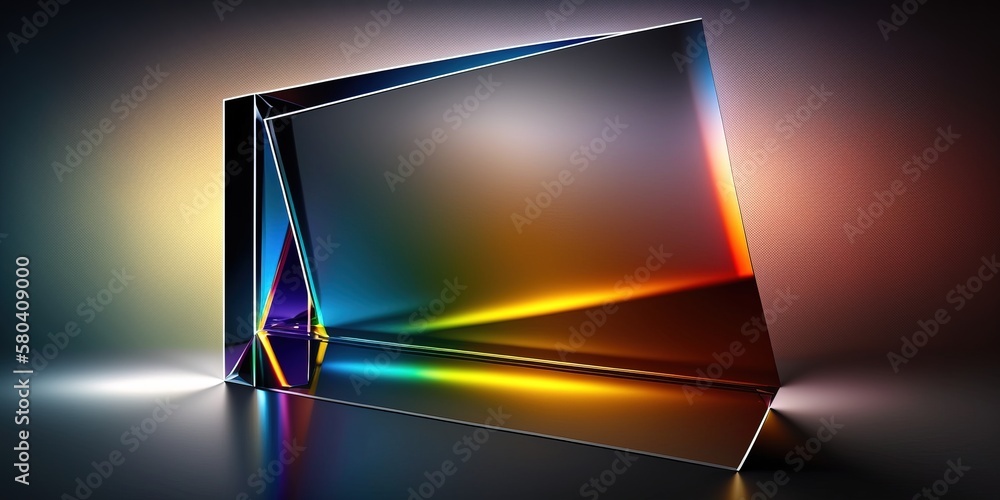 Fototapeta premium Colorful modern background, generative ai