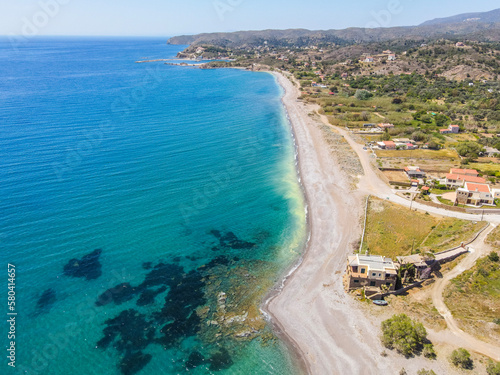 view of the coast of the region sea © Antonis Deligiannis